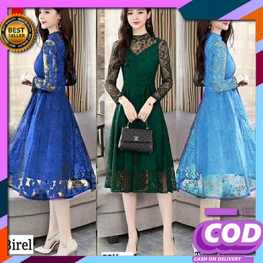 Setelan Set Pakaian Baju Celana Tunik Remaja Muslim Wanita Model Pesta Premium Cantik Murah Elegan P