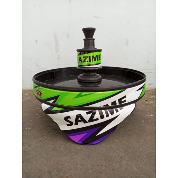 Sangkar Tebok Lovebird Decal PVC Slim Motiv Sazime