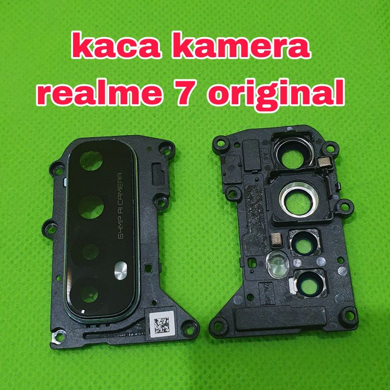 kaca kamera realme 7 original new fullset