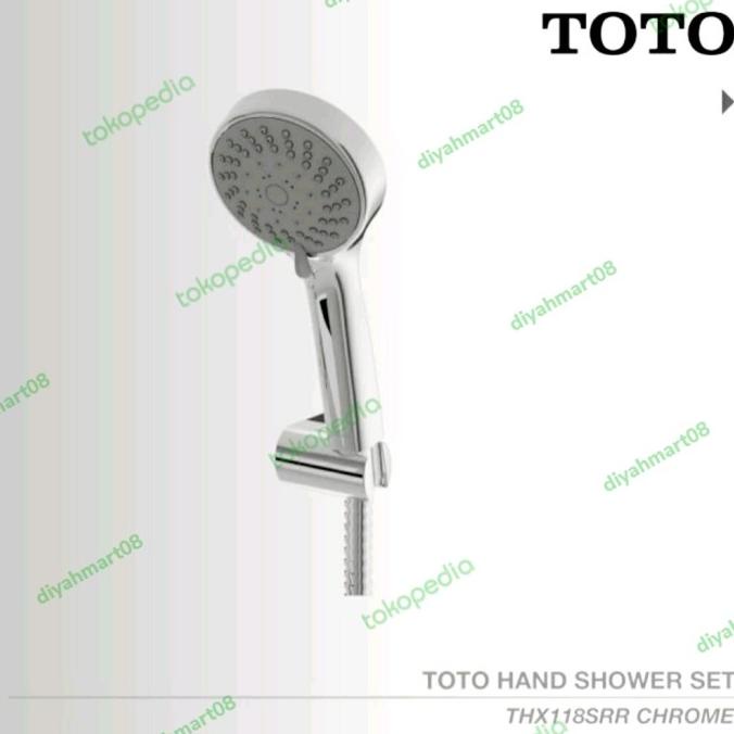 TOTO THX118SRR Hand Shower set / Shower Mandi THX118SRR paling rame