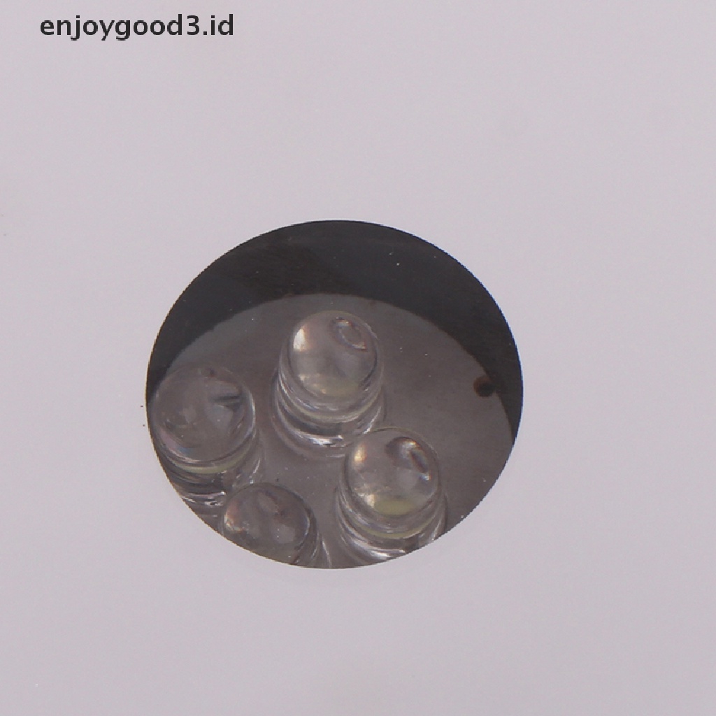 1 Pc Lampu Led Bentuk Bulat Bahan Kaca Kristal Transparan