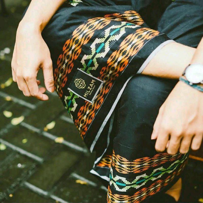 milzam jacquard (pull songket)
