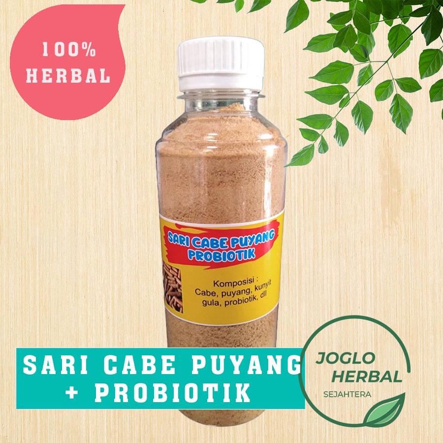 

Sari Cabe Puyang Probiotik serbuk asli baik untuk kesehatan 100% Herbal