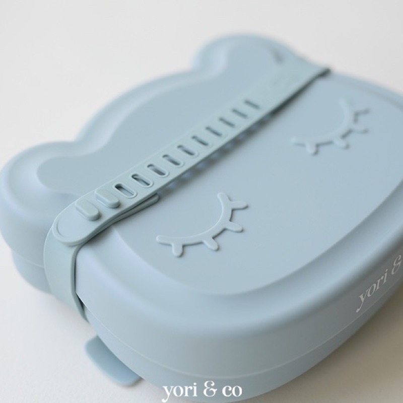 Yoriandco - Suction Plate With Lid And Band - Piring Kotak Makan Bayi Anak