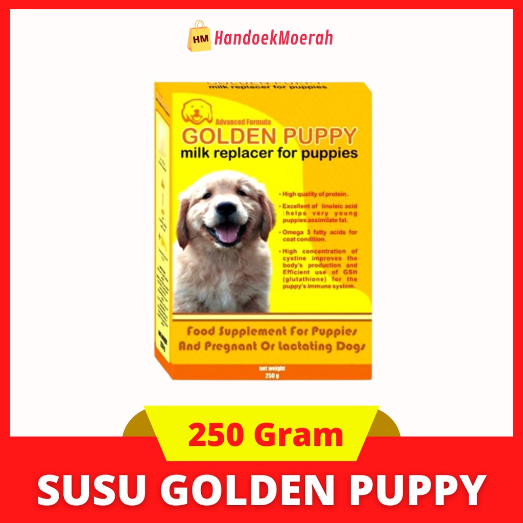 Susu Anjing Golden Puppy Milk Replacer For Puppies 250 gr / Dog Milk Murah