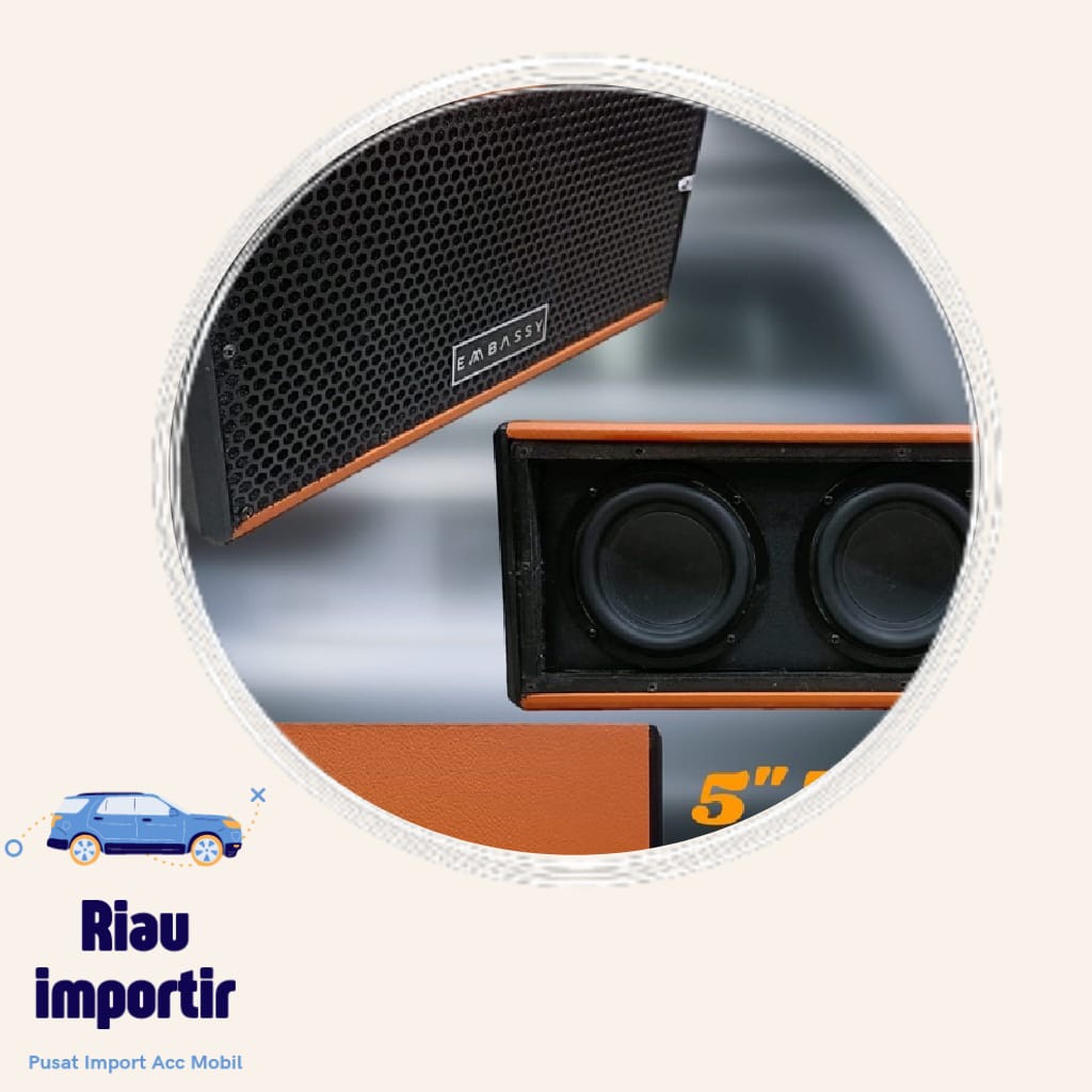SUBWOOFER AKTIF 5" Inch Embassy TROY Bassbox Aktif