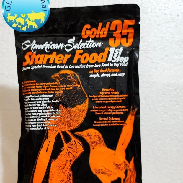 AMS AMERICAN SELECTION STEP 1 pakan pur voer halus burung murai