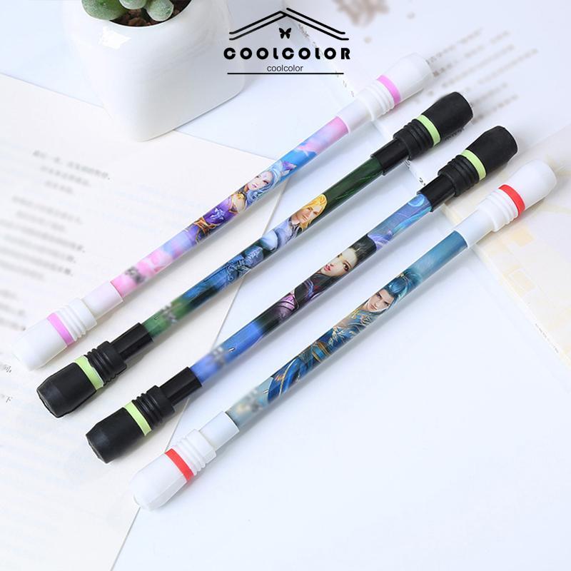 COD❤️Pen Spinning Pena Dekompresi Pulpen Pena Putar Balance Anti Stress Bolpoin Berputar pens Sekolah- cl