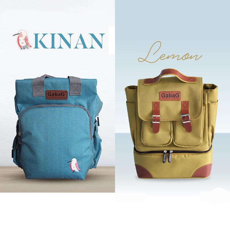 Gabag - Cooler Bag - Thermal Bag Lemon / Kinan Backpack -JB