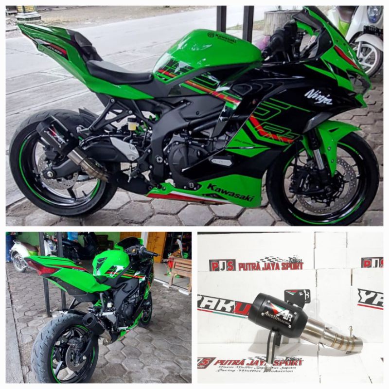Jual knalpot slip on austin racing for zx25r New 2023 ( pnp ) | Shopee ...