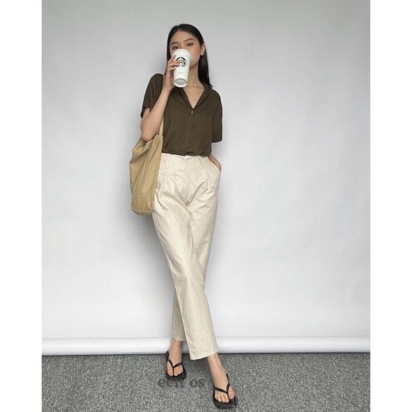 ECINOS: Vania top - Blue, L-XL