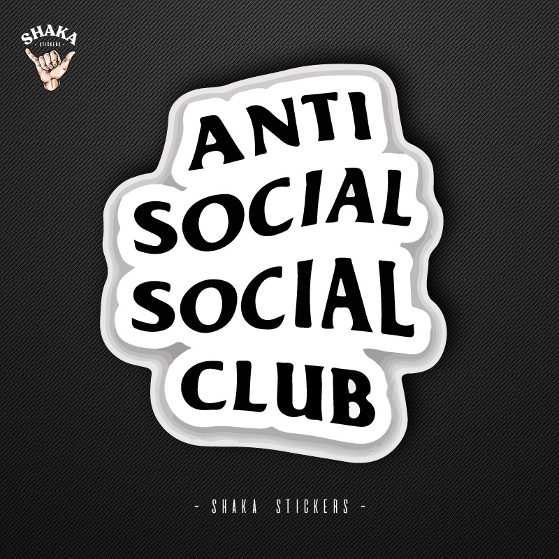 

Stiker Kekinian Anti Social Social Club Hypebeast Stiker Laptop HP Stiker Hypebeast Murah Vinyl Anti Air dan Anti Gores