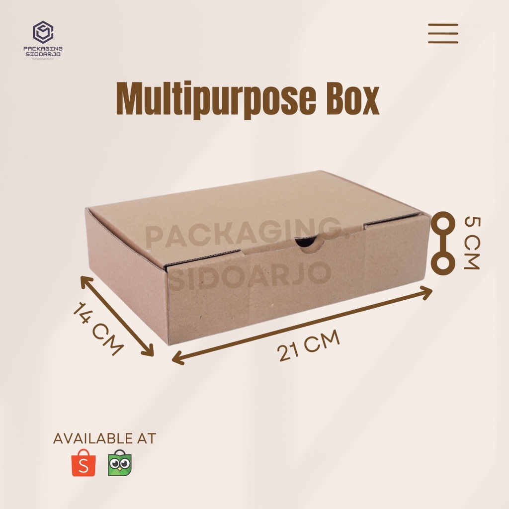 

Box Serbaguna/Box Martabak/Dus Martabak uk.21x14x5/Dus Martabak/Box Hampers/Tempat Kado/Box Serbaguna