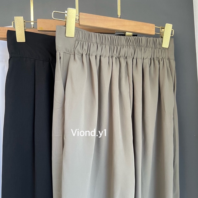 celana kulot /celana panjang/celana korea bahan polyester