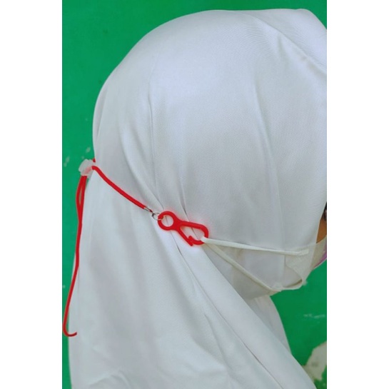 Tali Pengait Masker Konektor Masker Tali Polos Strap Masker Gantungan Konektor Masker Hijab Konektor Masker Kekinian