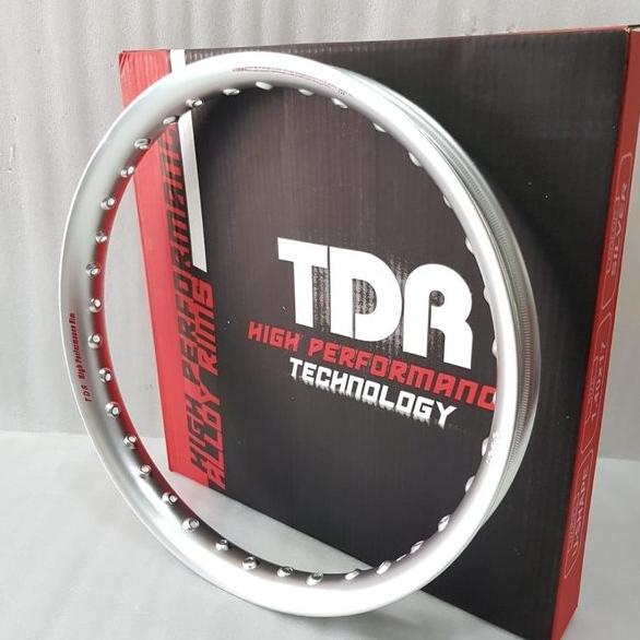 promo Motor Sparepart Motor Velg Pelek Tdr Ushape Ukuran 140 Ring 17 Silver