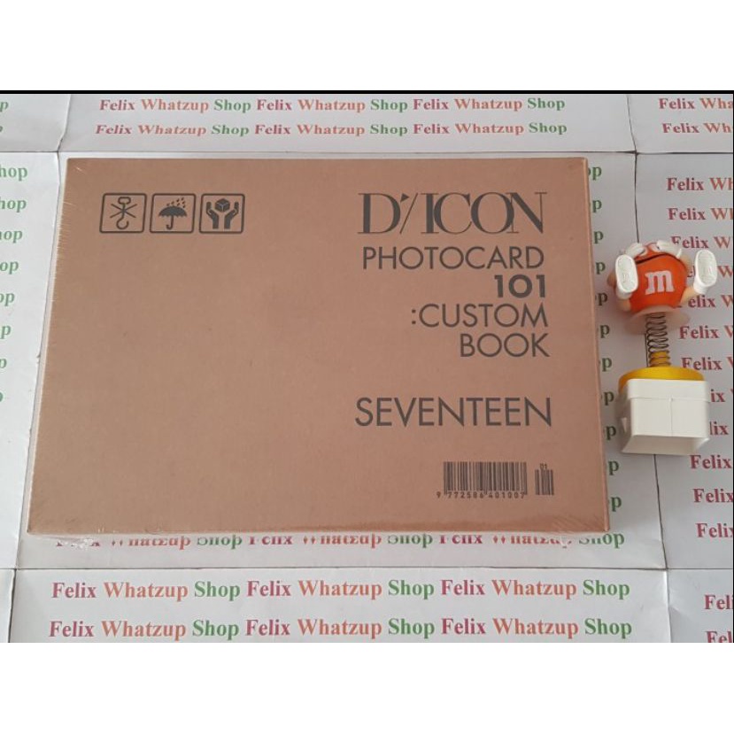 Seventeen DICON Photocard 101 [Custom Book in Seoul] Official SEALED