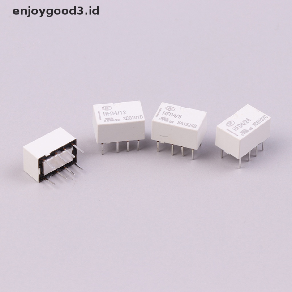 1 Pc Relay Sinyal Hfd4 / 3V 5V 12V 24V SR 2A 8 Pin