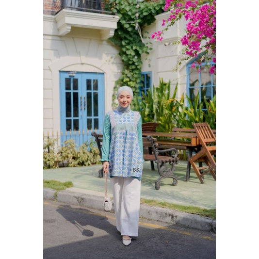 Batik Atasan Blouse Wanita Baju Wanita Blus Batik Kekinian Murah