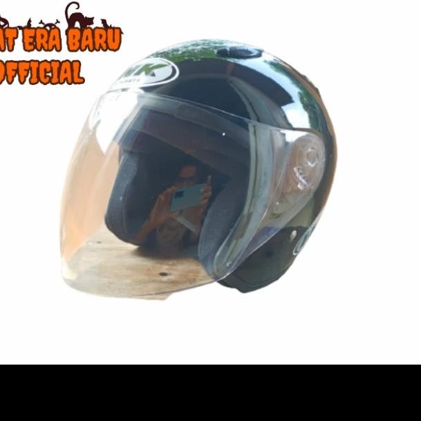 Helm ink centro ( hitam glossy )