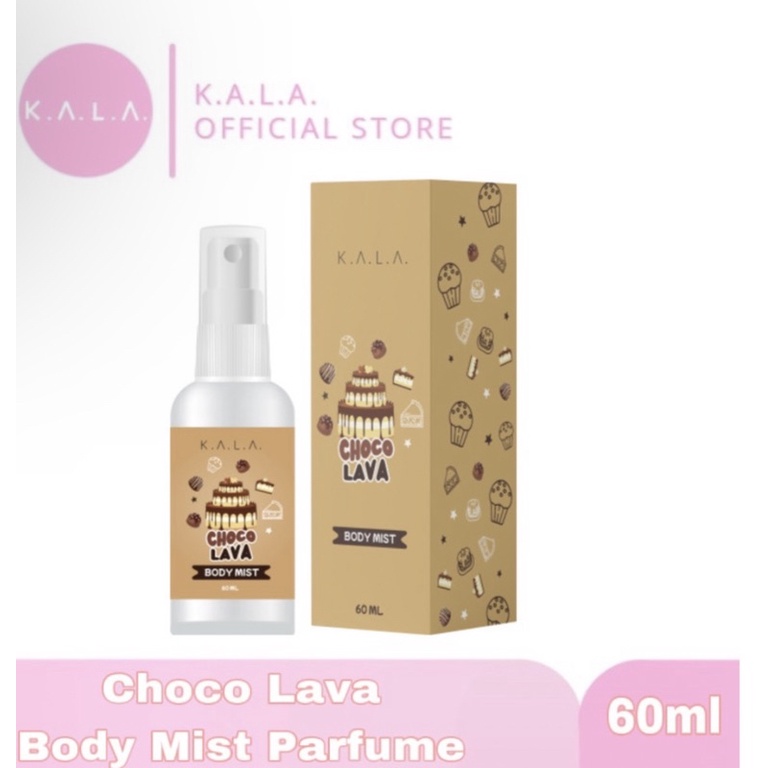 [+1GIFT] READY!! Holigrels body mist parfume VANILLA ECLAIR POPCORN HOLIGREL KALA BODYMIST-Choco lava KALA