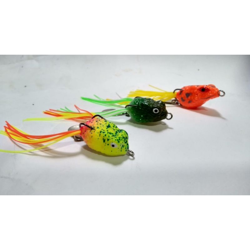 soft frog/umpan casting