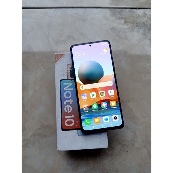 xiomi note 10 pro ram  6/64 lengkap