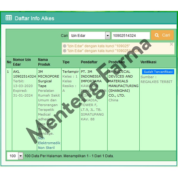 Plaster Roll 3M Nexcare Micropore 1/2 In x 9.1 m - Plaster Perban Luka