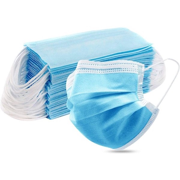 Masker 3PLY PLASTIK Packing Disposable Protective Mask Earloop Masker Pelindung/Anti Bakteri