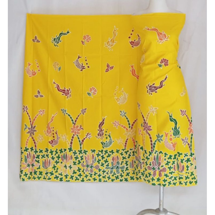 KAIN BATIK MOTIF IKAN | BATIK TULIS MADURA