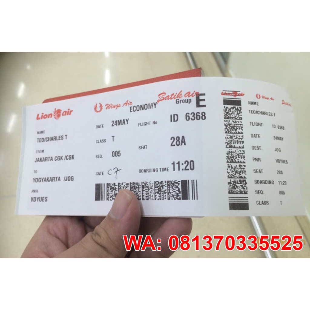 

SOLUSI BOARDING PASS HILANG
