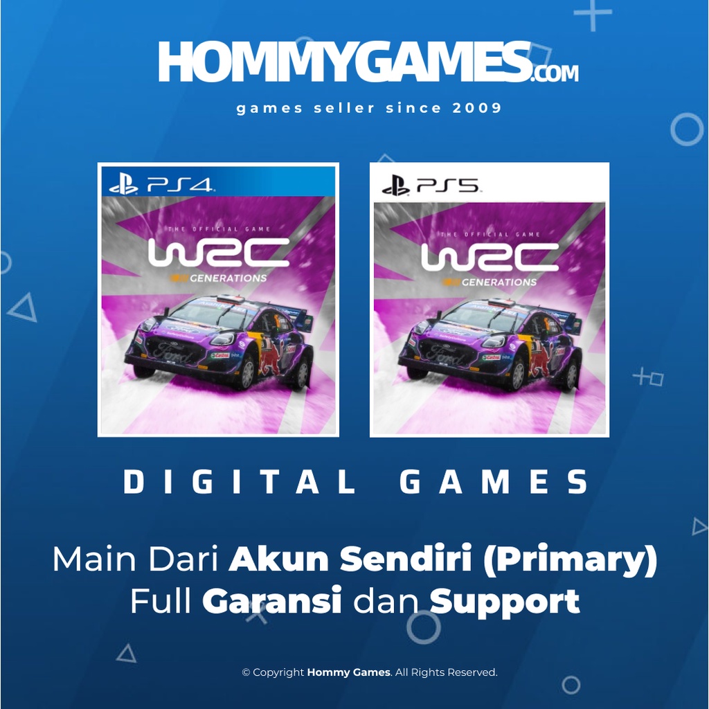WRC Generations PS5 &amp; PS4 Digital Games