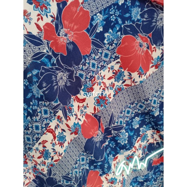 kain sifon motif cantik