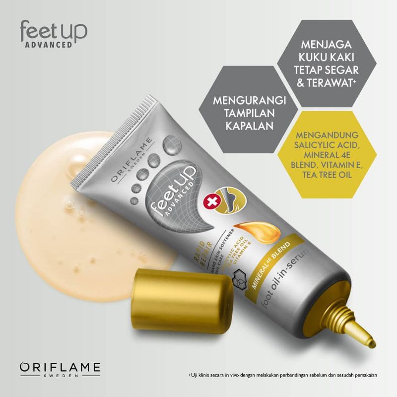 Feet Up Advanced Rapid Repair Foot Oil-in-Serum//Feet Up Advanced Cracked Heel Repair &amp; Smooth Foot Cream