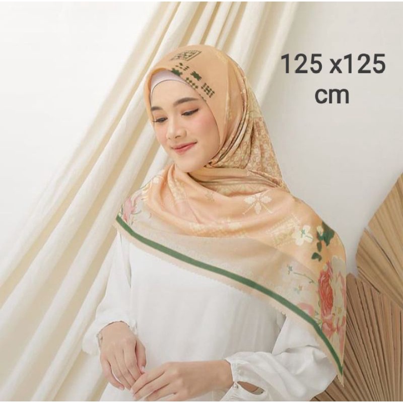 Terbaru hijab denay kw voal premium jumbo motif Dewi Sandra