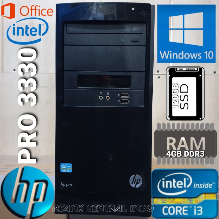 Cpu Hp Pro 3330 Core I3