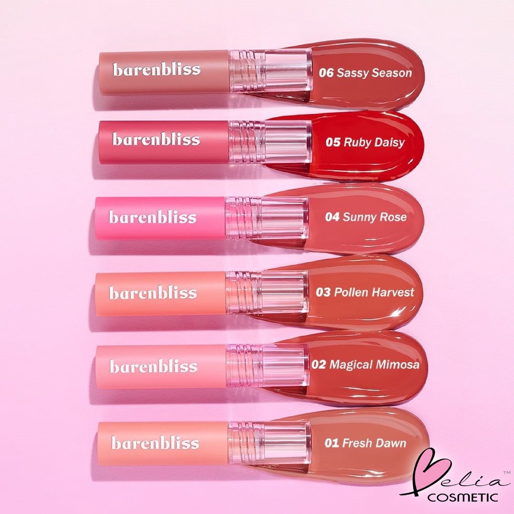 ❤ BELIA ❤ BNB barenbliss Korean Bloomatte Full Bloom Transferproof Matte Tint LONGLAST 12H TRANSFERPROOF | BPOM