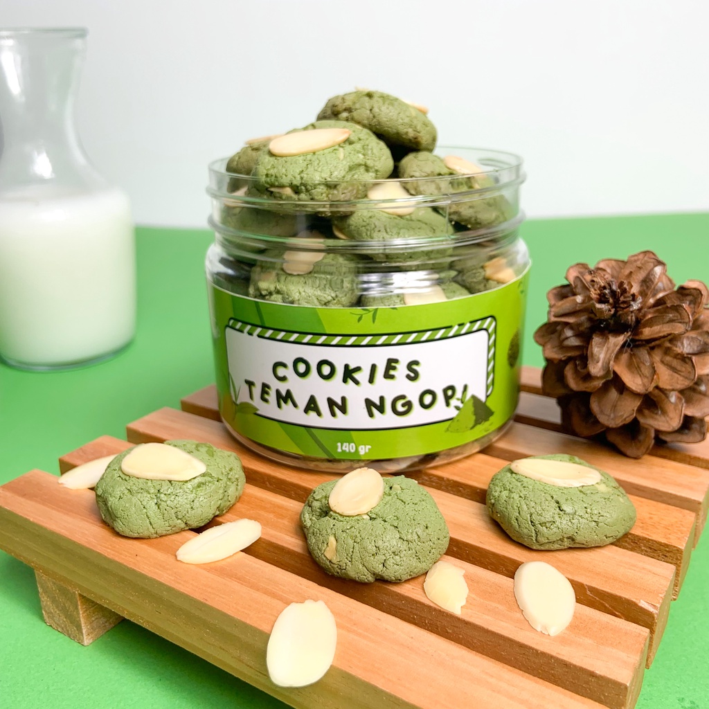 

Cookies Teman Ngopi by D’Taste | Cookies Matcha Cookies Toples Kue Cookies Matcha Almond Kue Kering Crunchy Cookies Matcha Greentea Almond Hampers Makanan Hampers Kue Camilan Cemilan Souvenir Makanan Souvenir Murah Cemilan Anak