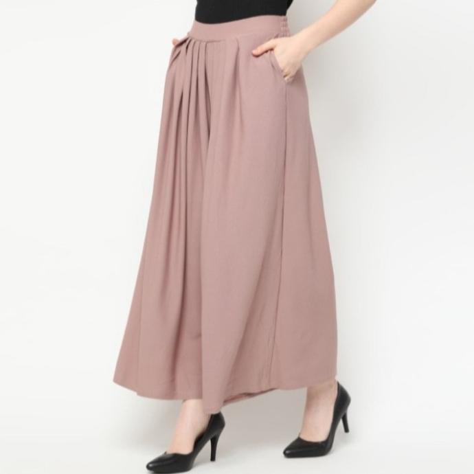 Celana Kulot Panjang Wanita Rok Celana Kulot Muslim