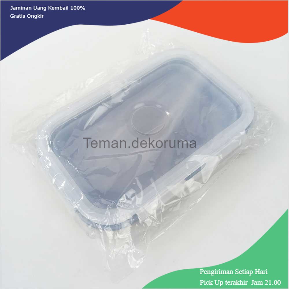 TD - PR ACEBON Kotak Makan Foldable Healthy Bento Lunch Box Eco Friendly 550ml - ACB55