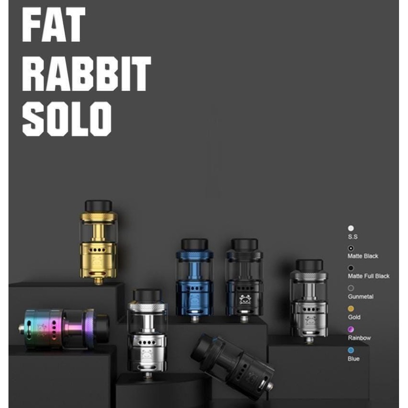 FAT RABBIT SOLO RTA AUTHENTIC BY HELLVAPE