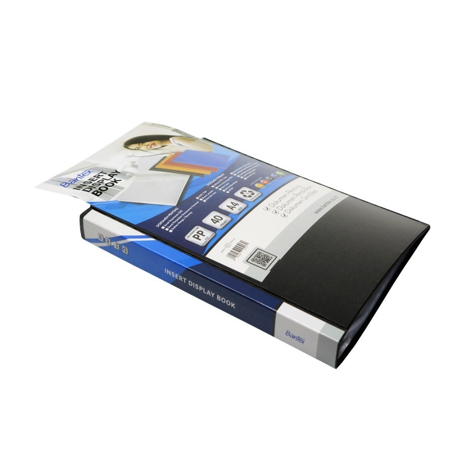 BANTEX DISPLAY BOOK / CLEAR HOLDER A4 40 SHEET 3145 (PCS)