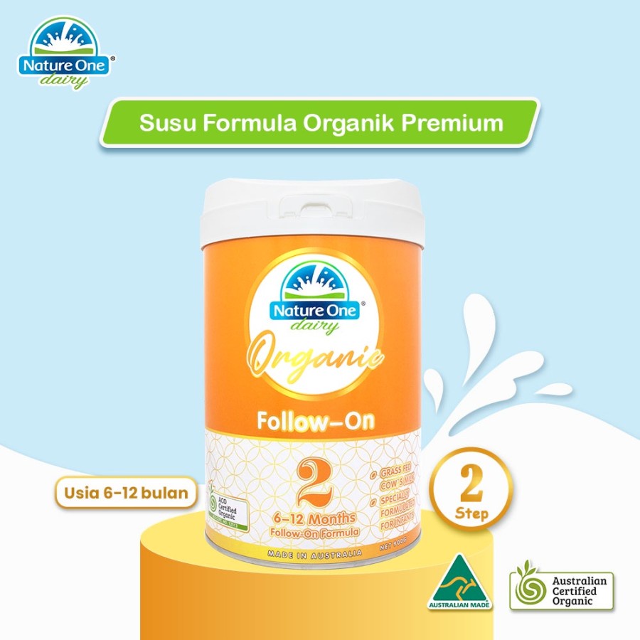 SUSU ORGANIK - NATURE ONE DAILY ORGANIC STEP 1/2/3/4 900gr