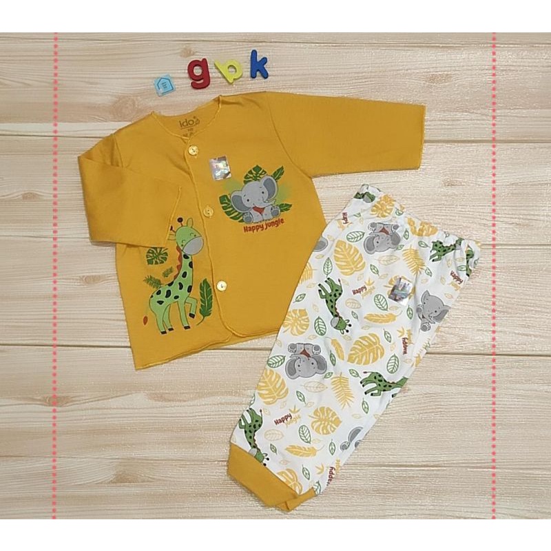 SETELAN PANJANG BAJU BAYI BARU LAHIR MURAH SNI / baju bayi baru lahir ecer dan grosir