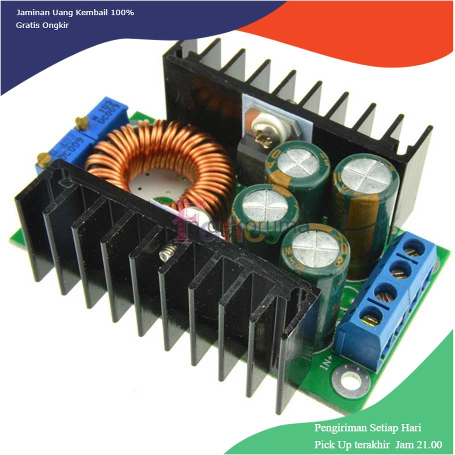 TD-PR2 Fancy Step Down Buck Converter DC CC 9A 300W 5-40V To 1.2-35V