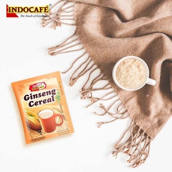 

DIJUAL ECER 1SASET SEREAL INDOCAFE GINSENG CEREAL