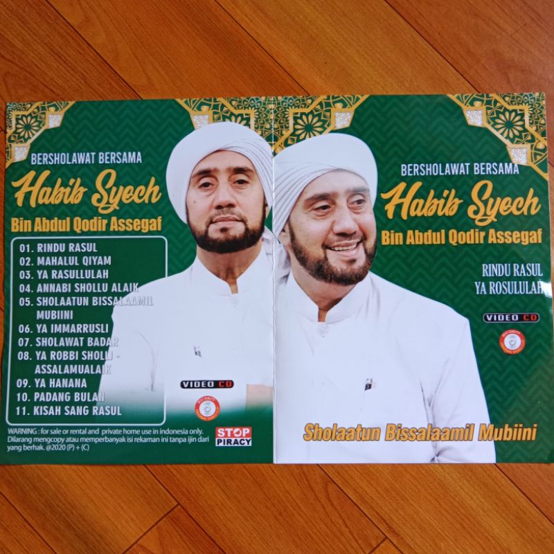 Kaset VCD Bersholawat Bersama Habib Syech terbaru