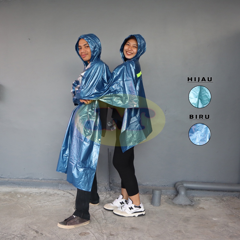 Produk Elmondo Raincoat Jas Hujan Ponco Dewasa Pria Wanita Murah - Motor Elmondo Funtastic 2 in 1 Ba