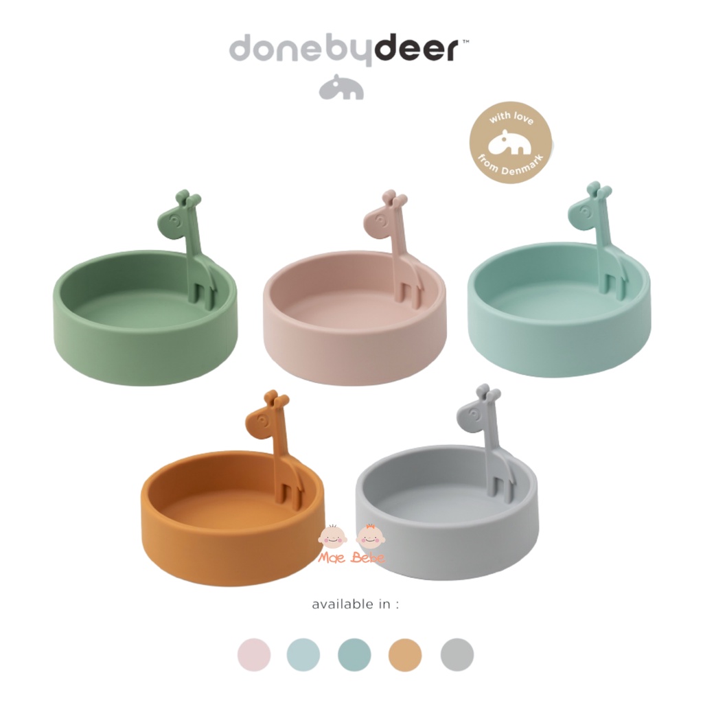 Done by Deer Peekaboo Silicone Baby Bowl Raffi Mangkuk Anak