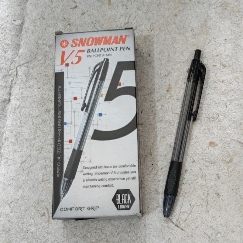 

Ballpoint SNOWMAN V.5 Pulpen 0.7